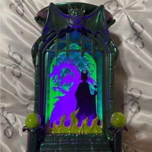 Disney Green and Purple Maleficent Light-Up Decor